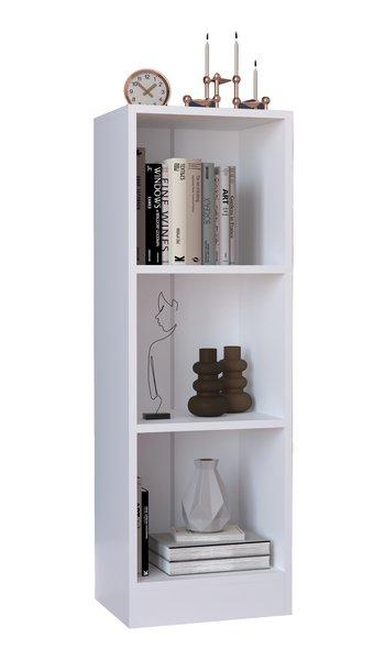 VCM Holz Aufbewahrung Stand Regal Bücherregal Deko Bücher Standregal Dilos S 3-fach