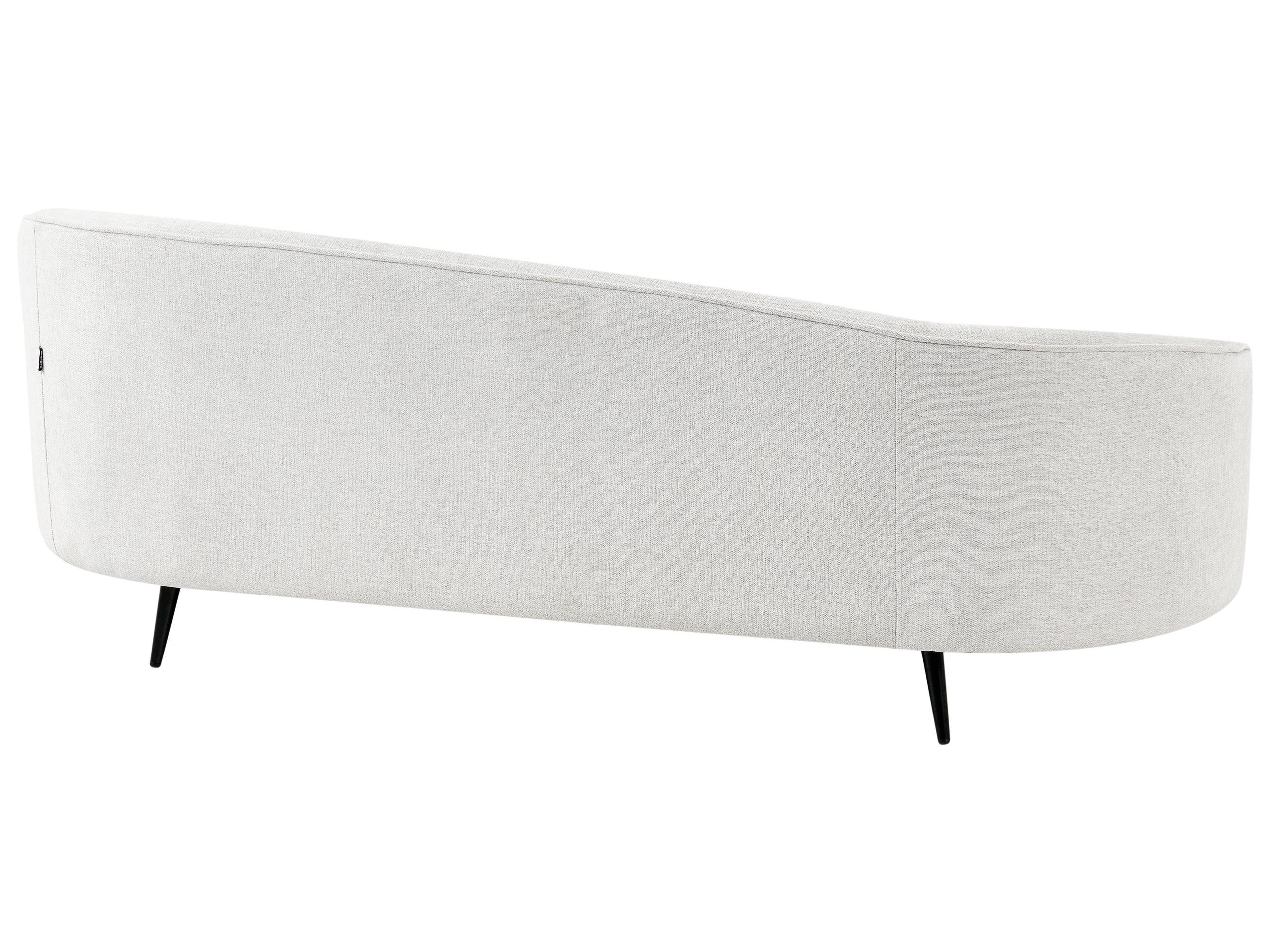Beliani 3 Sitzer Sofa aus Polyester Glamourös SAVAR