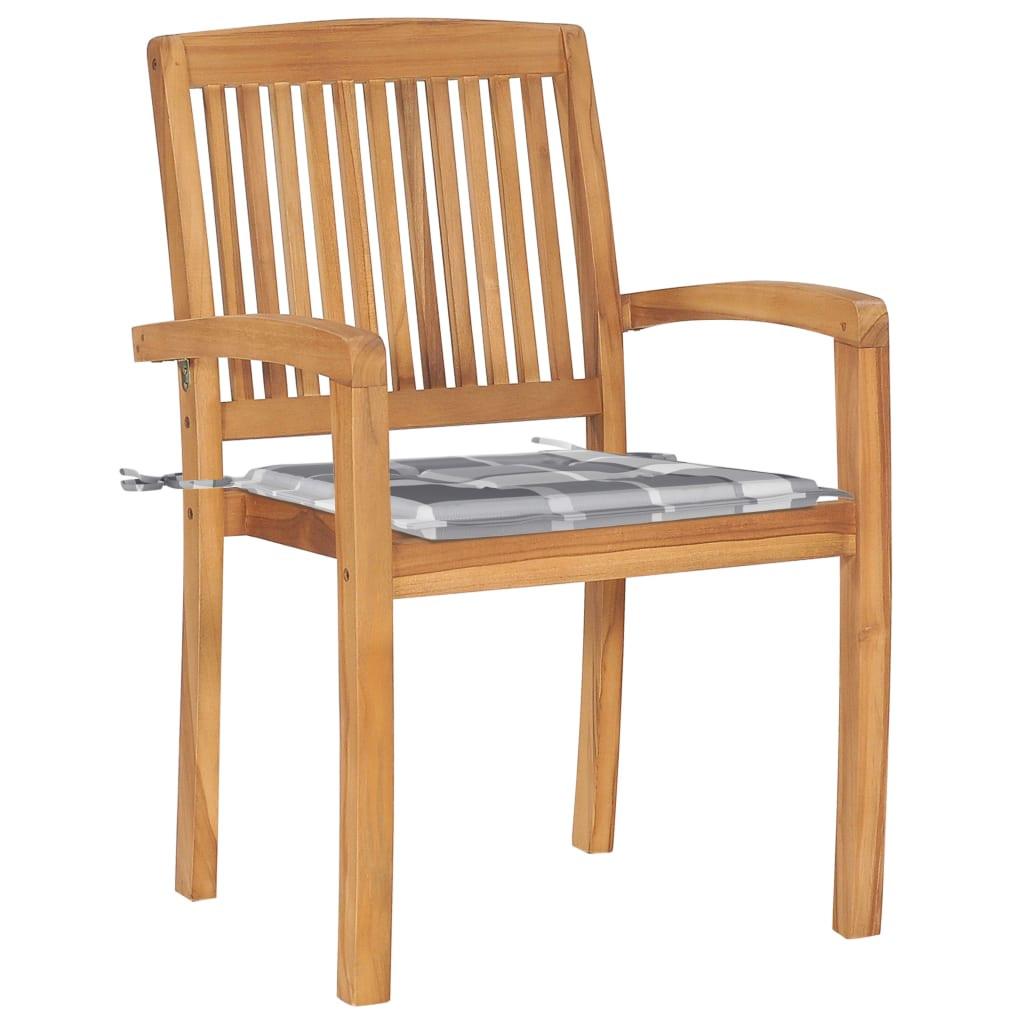 VidaXL Gartenstuhl teak