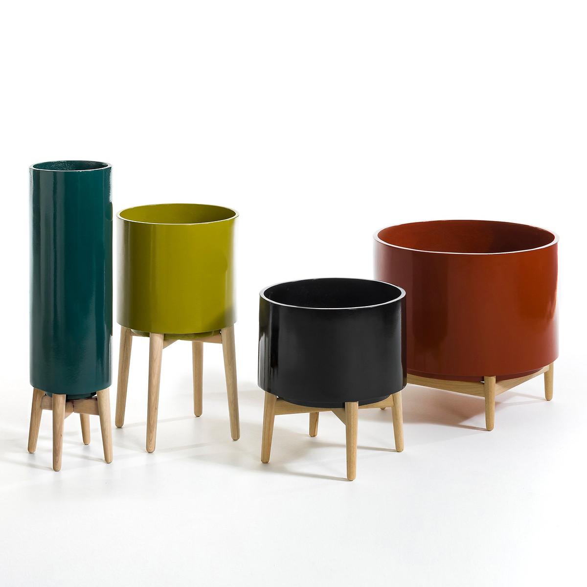 AM.PM Übertopf Florian mit Ständer aus Hevea