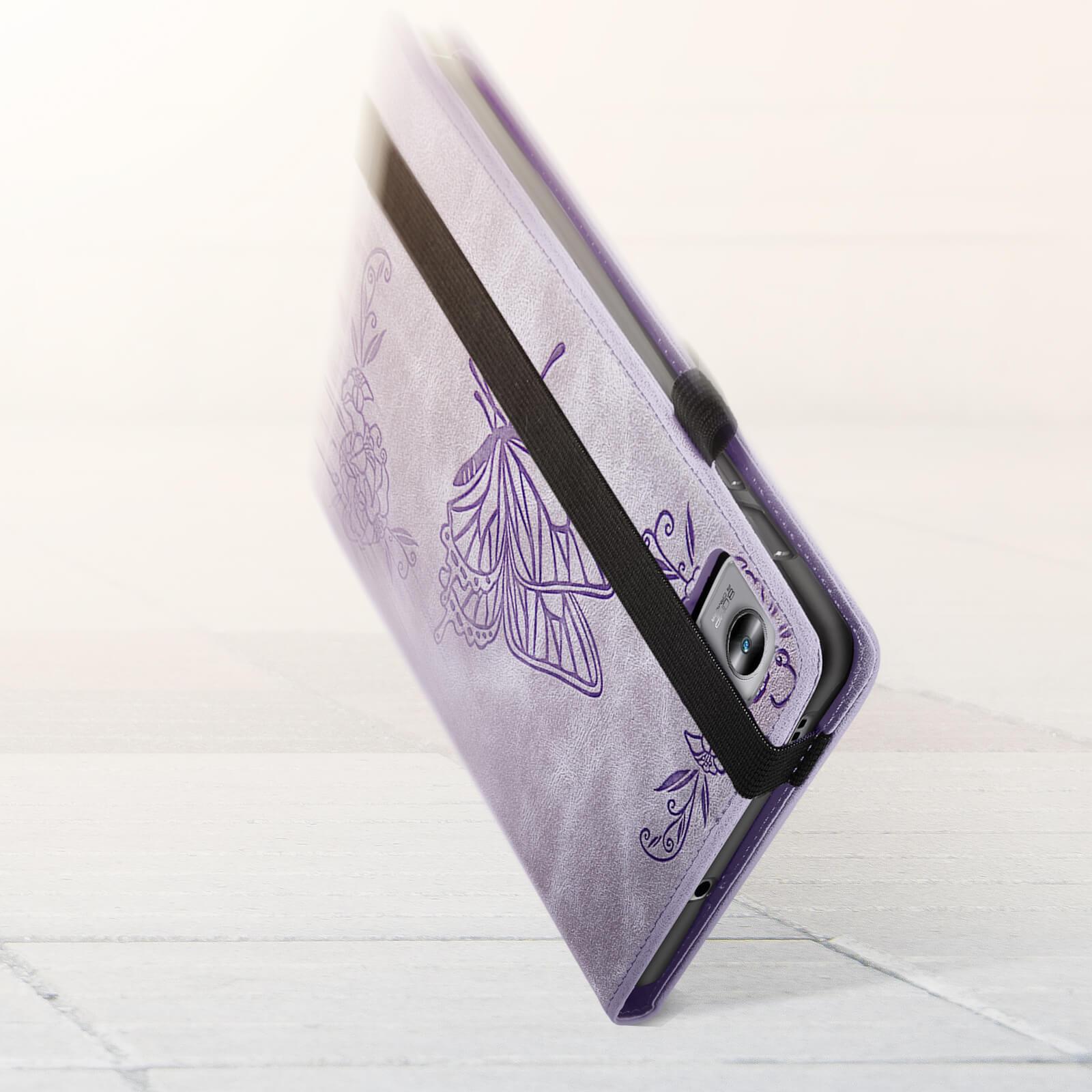 Avizar Realme Pad Mini Schmetterlings-Hülle