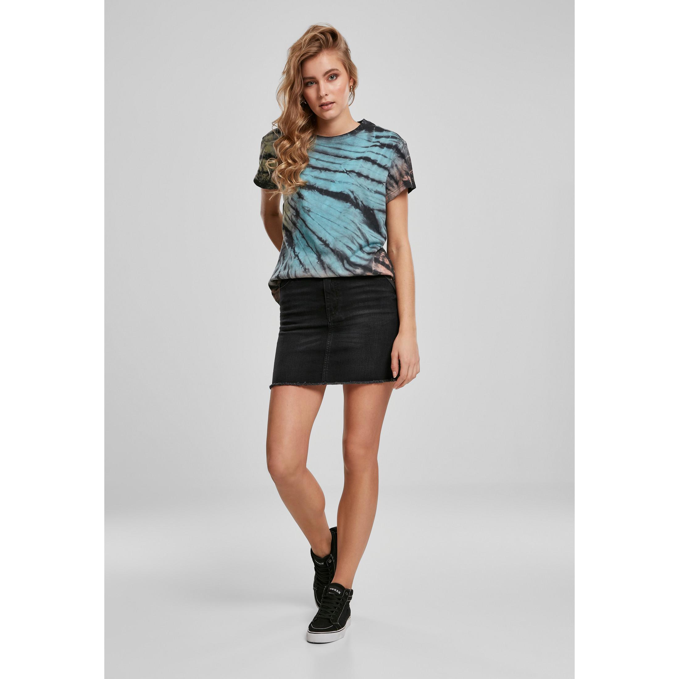 URBAN CLASSICS Tie Dye Boyfriend T-Shirt