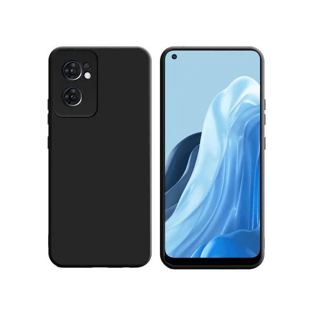OPPO Silikon Case Oppo Reno 7 - Black