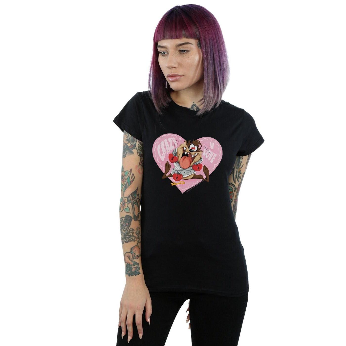 LOONEY TUNES Valentine's Day Crazy In Love T-Shirt