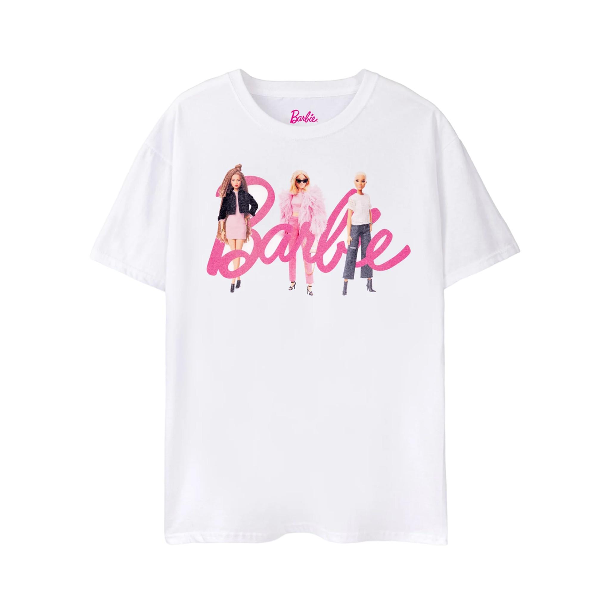 Barbie Logo Print T-Shirt