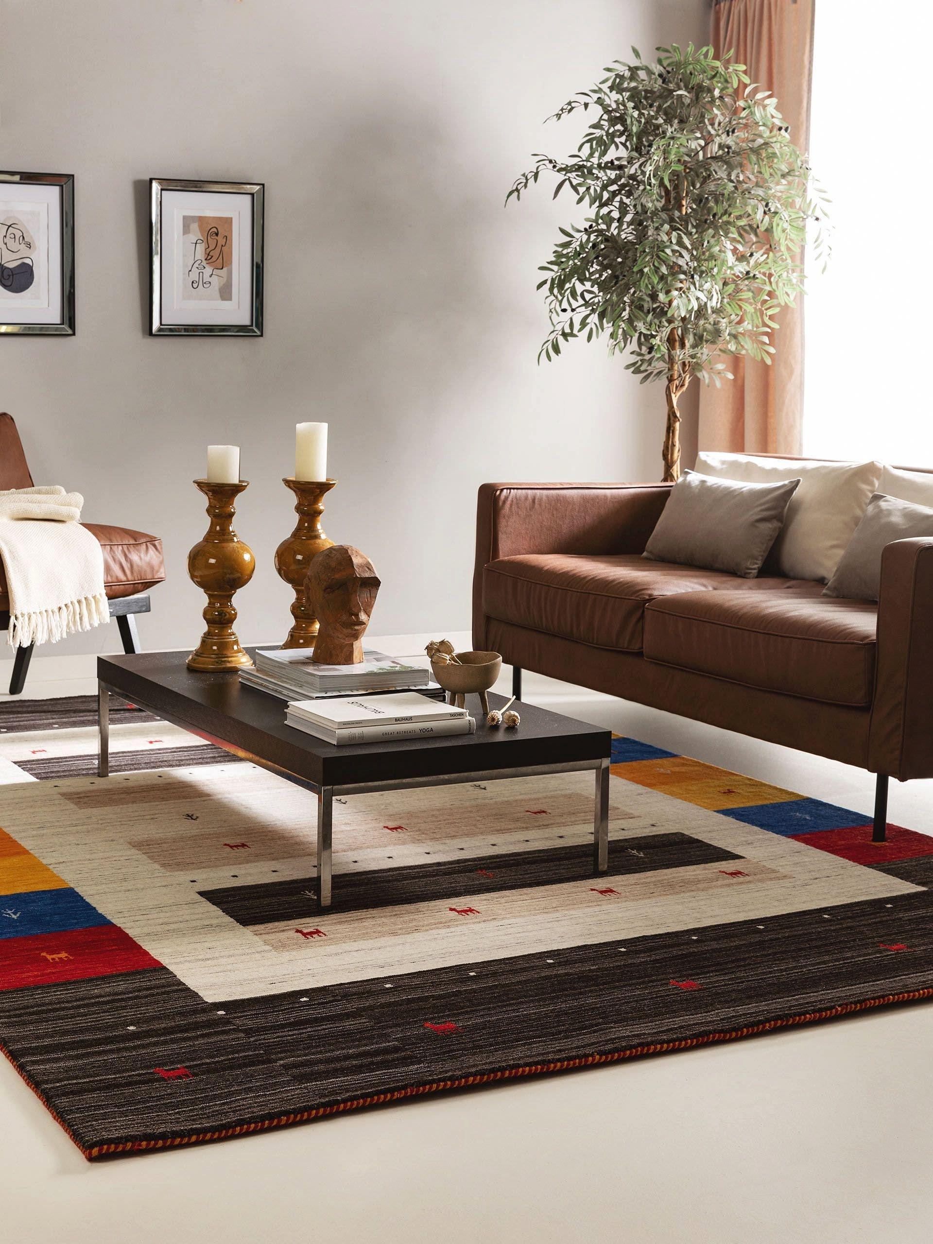 Benuta Wollteppich Jamal Multicolor