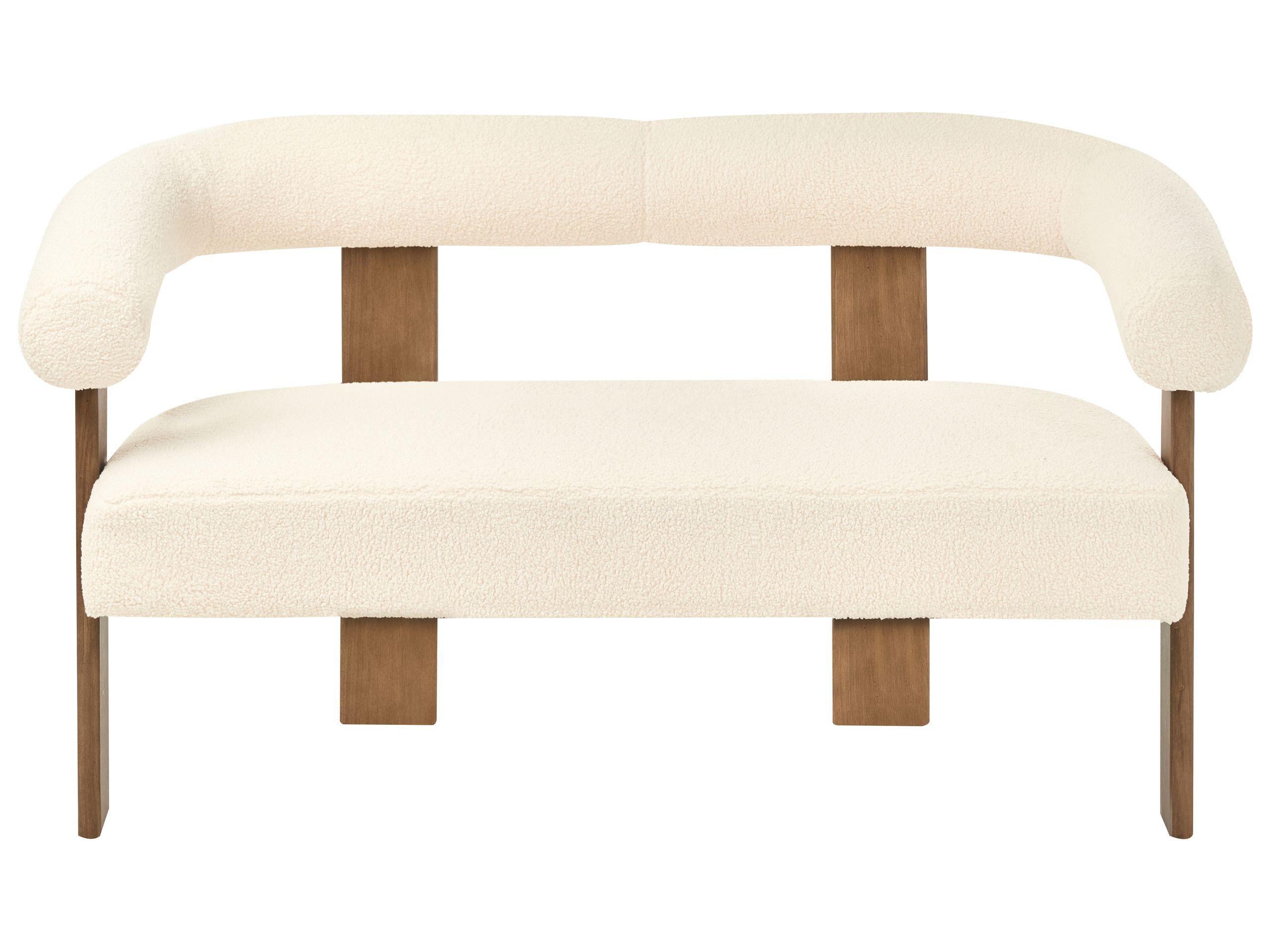 Beliani 2 Sitzer Sofa aus Bouclé Retro ILBRO