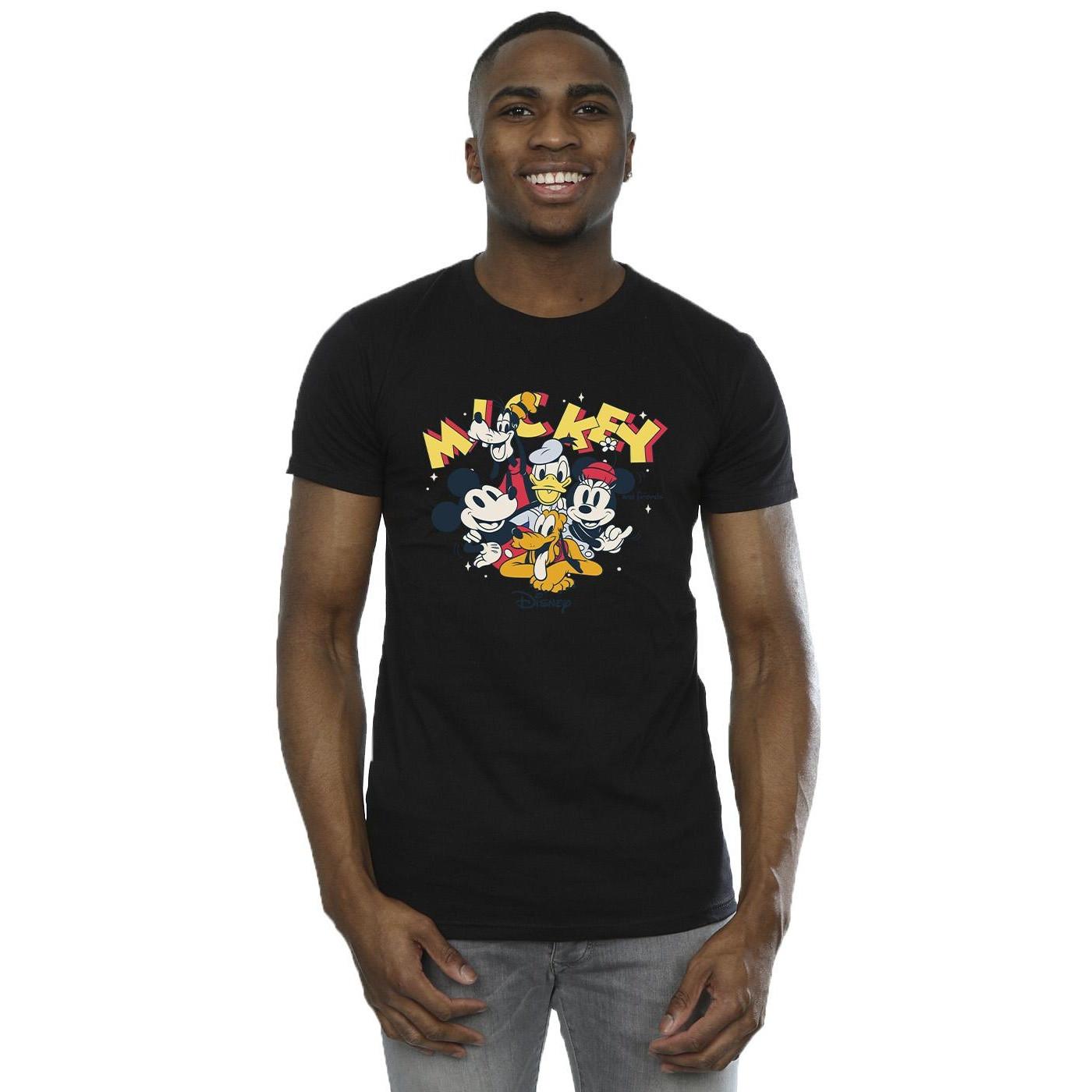 Disney Mickey Mouse and Friends Print T-Shirt