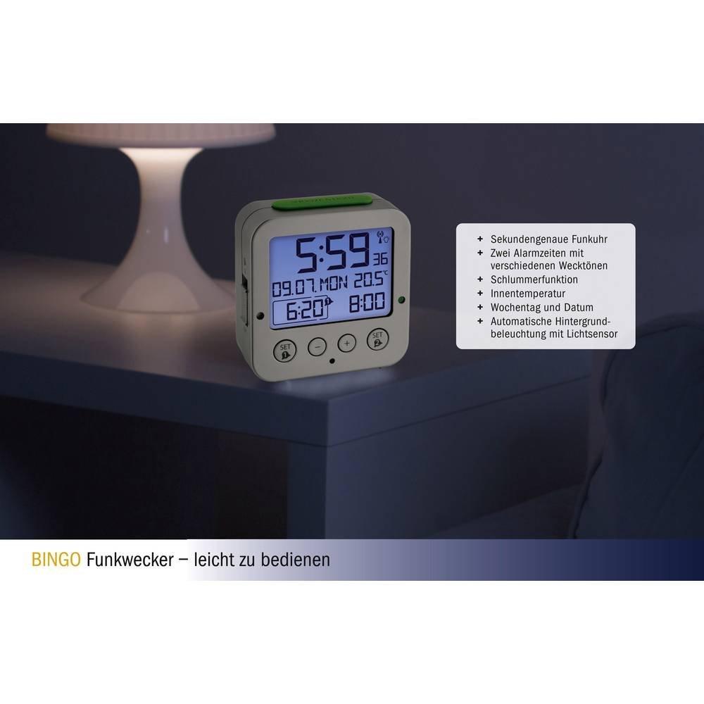 TFA Dostmann Funk-Wecker Bingo