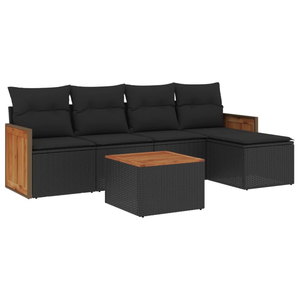 VidaXL Garten sofagarnitur poly-rattan