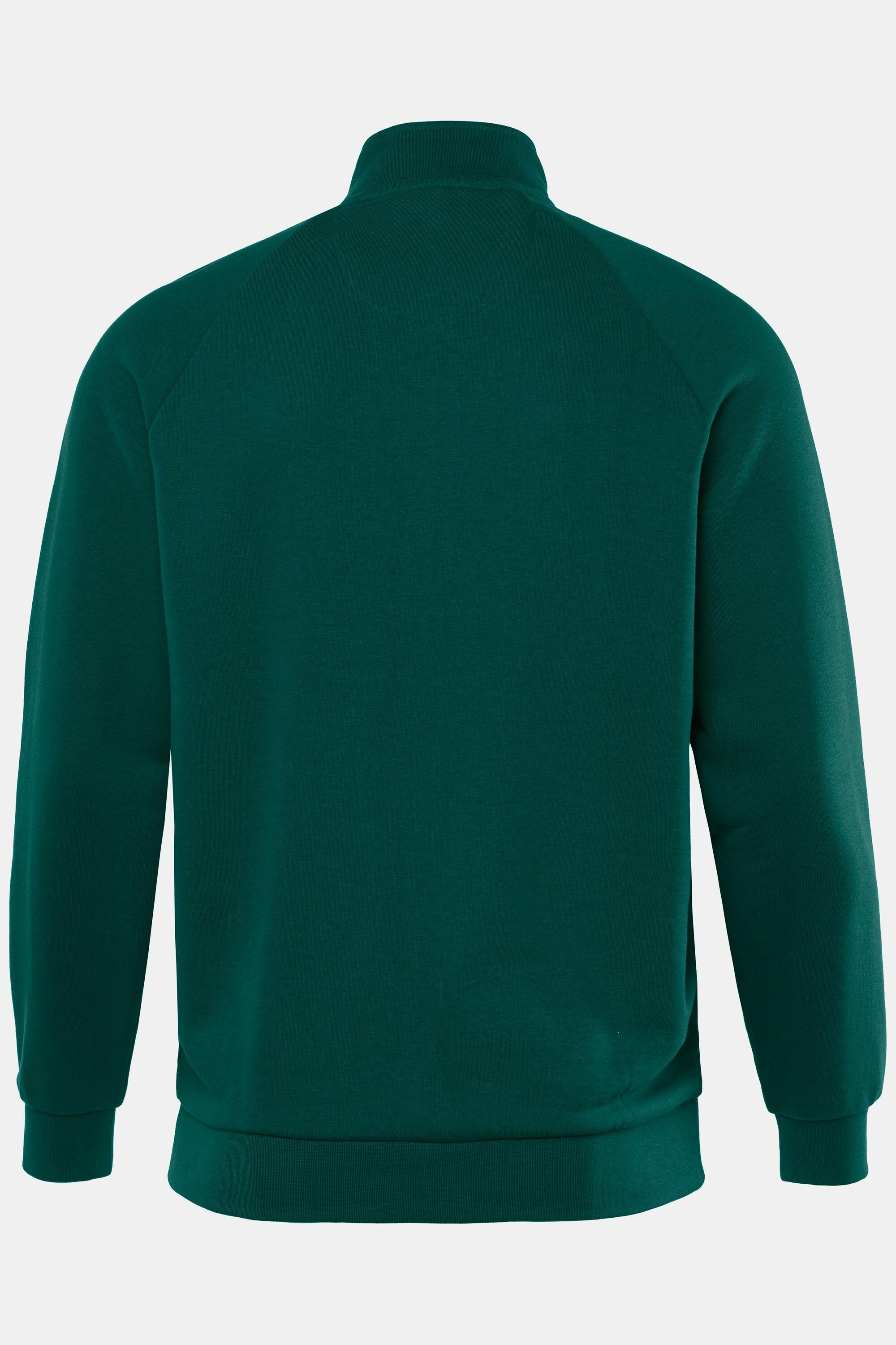 JP1880 Sweatjacke, Fitness, Stehkragen, bis 7 XL