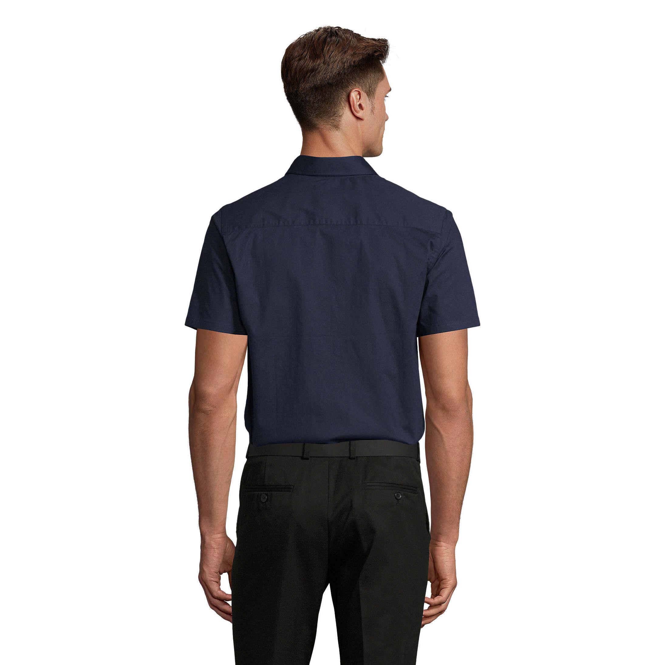 SOLS Broadway Kurzarm Slim Fit Hemd