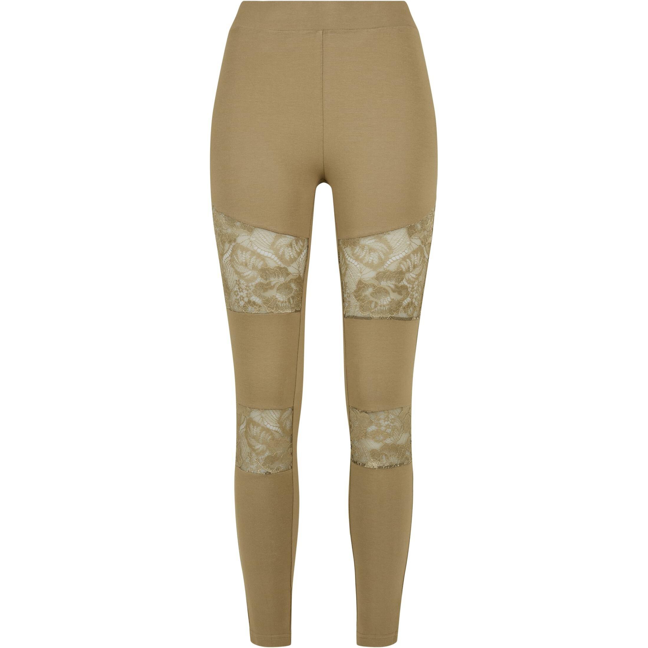 URBAN CLASSICS leggings für en laces inset gt
