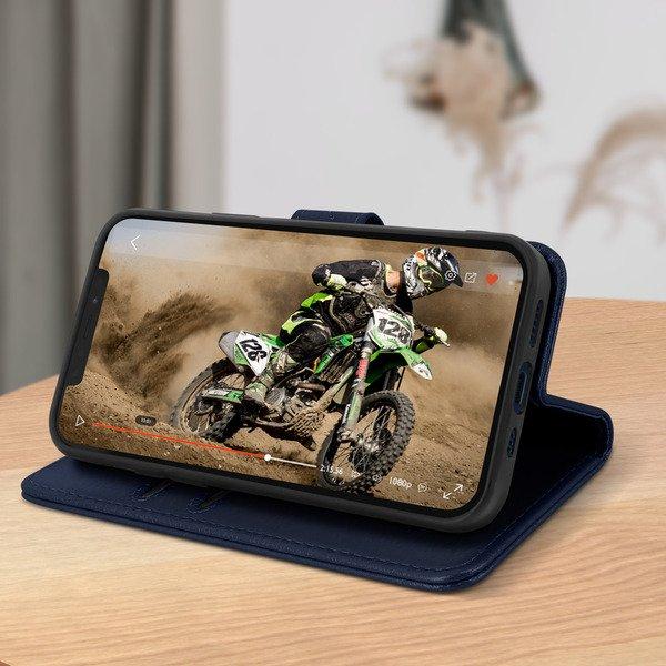 Avizar Klapphülle iPhone 12 Mini Blau