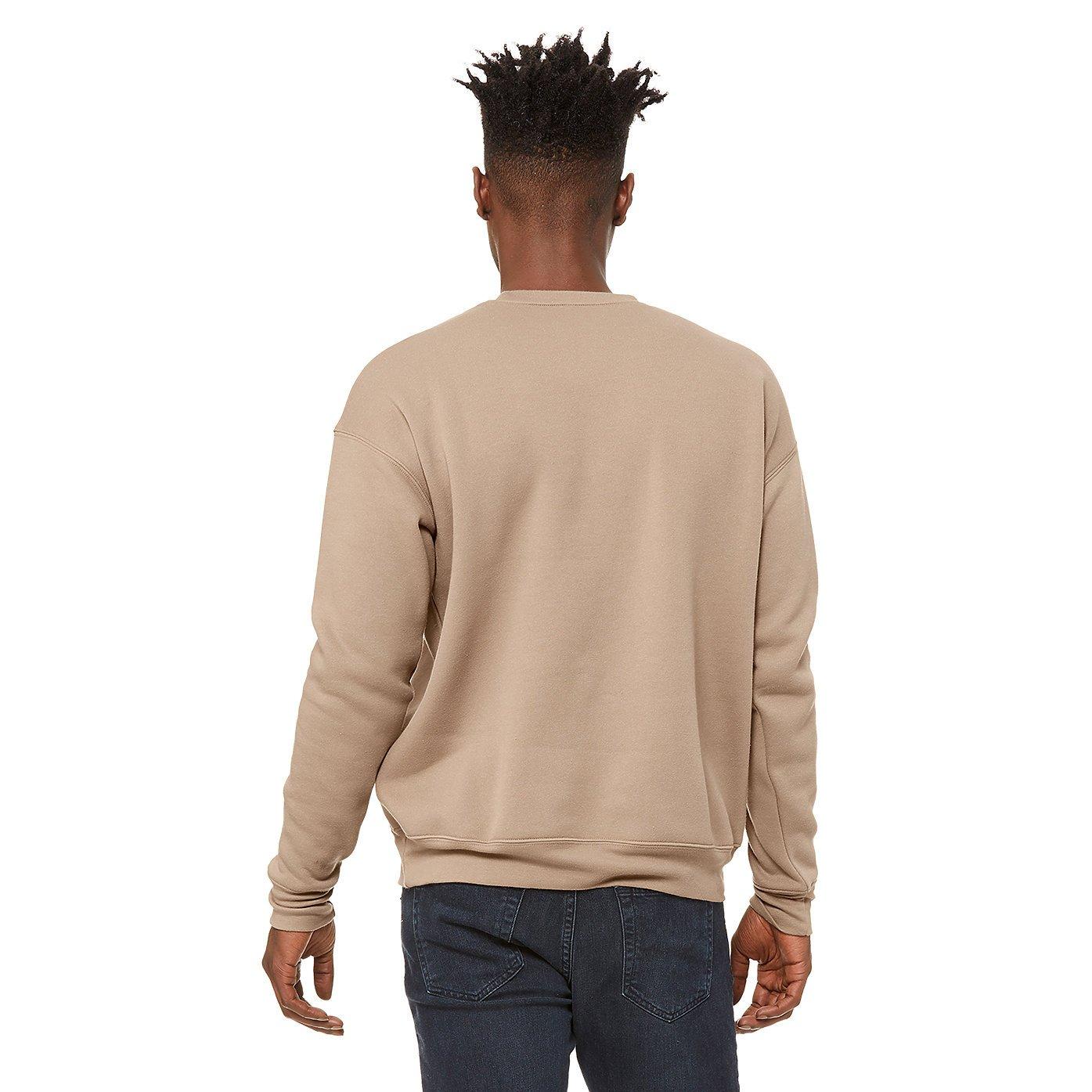 Bella + Canvas Classic Sweatshirt, Überschnittene Schulter