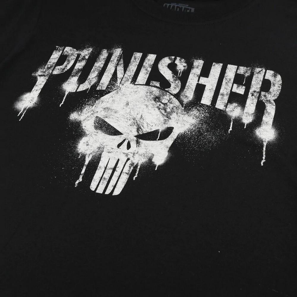The Punisher Punisher Skull Grafik T-Shirt Regular Fit