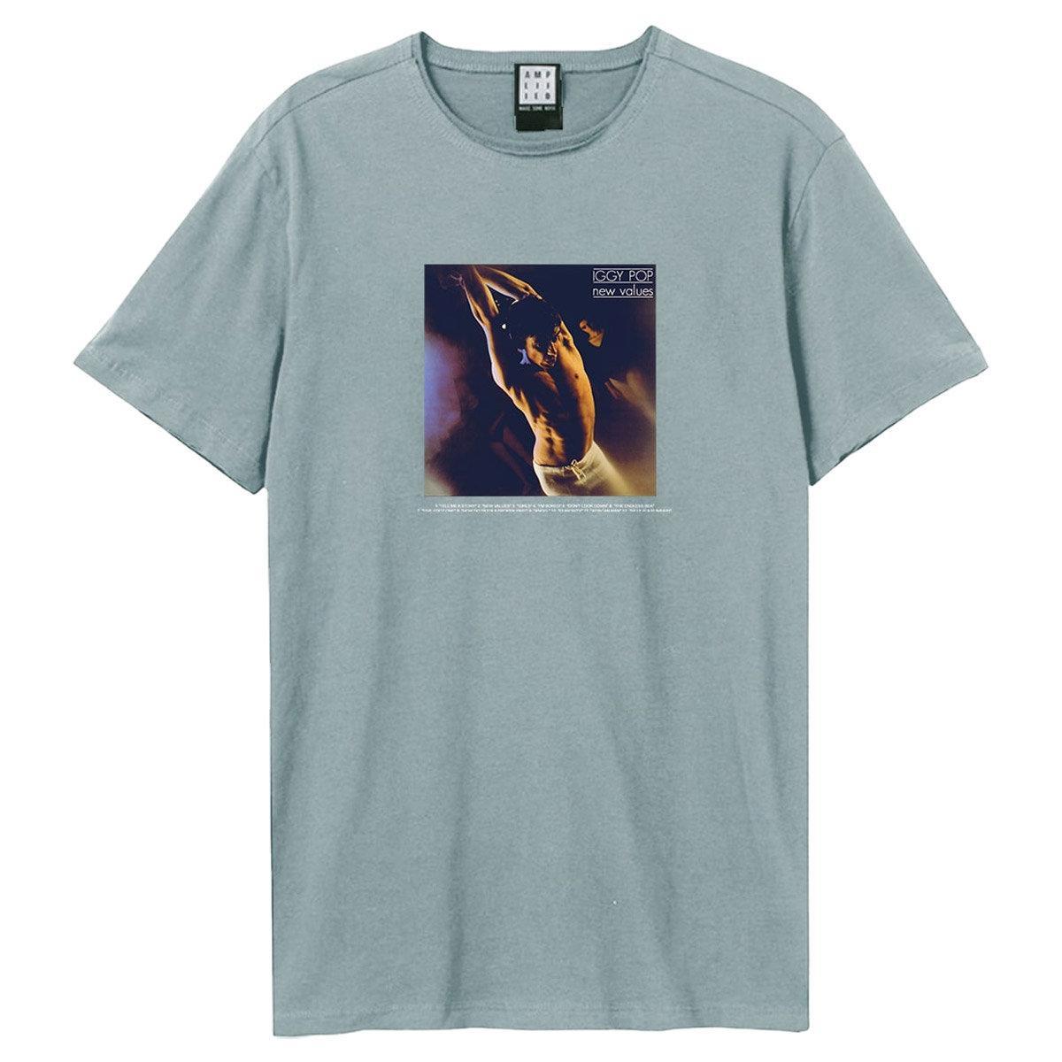 Amplified New Values T-Shirt mit Rückseitigem Aufdruck