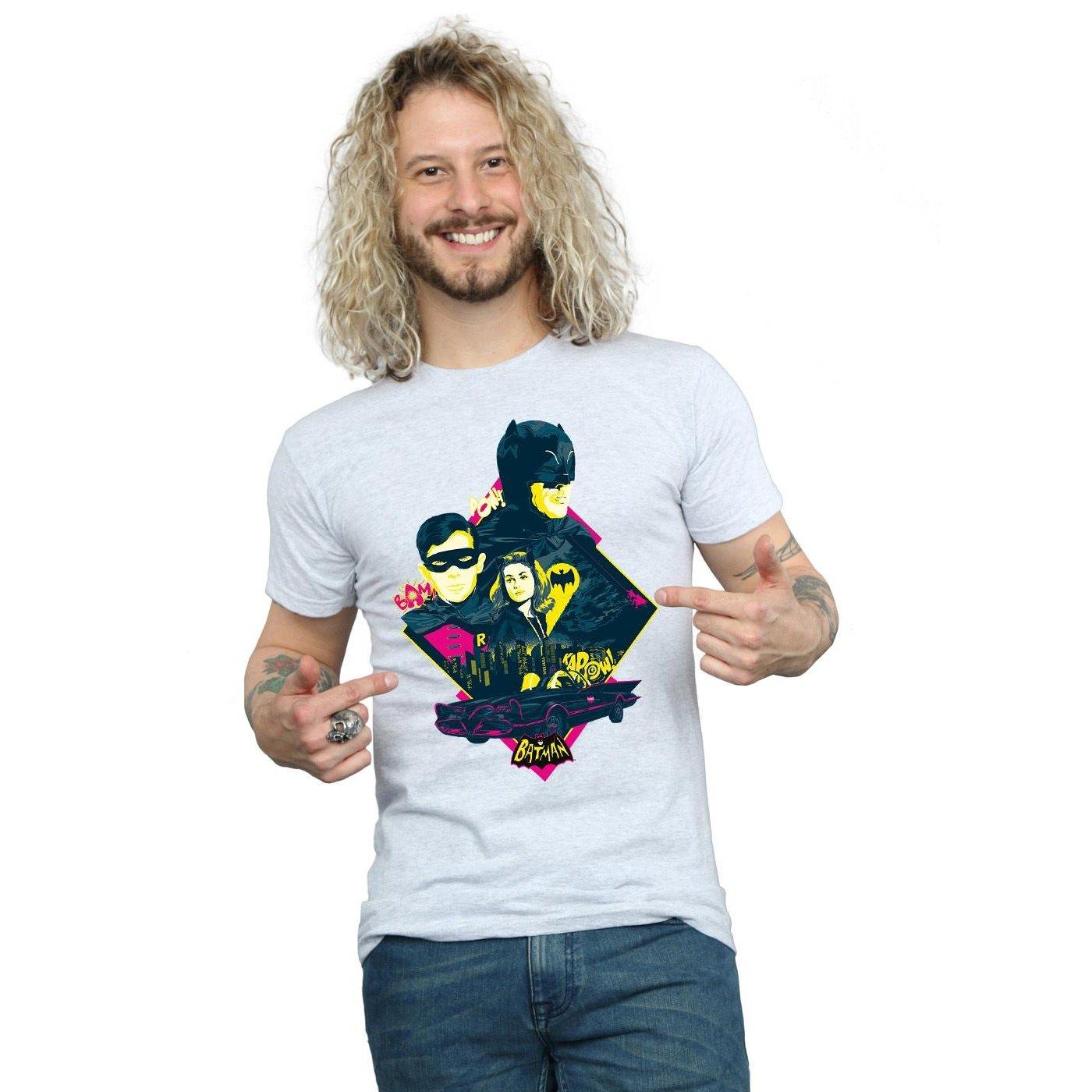 DC COMICS Batman Retro Diamond T-Shirt