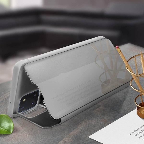 Avizar Spiegelhülle Galaxy Note 10 Lite Silber