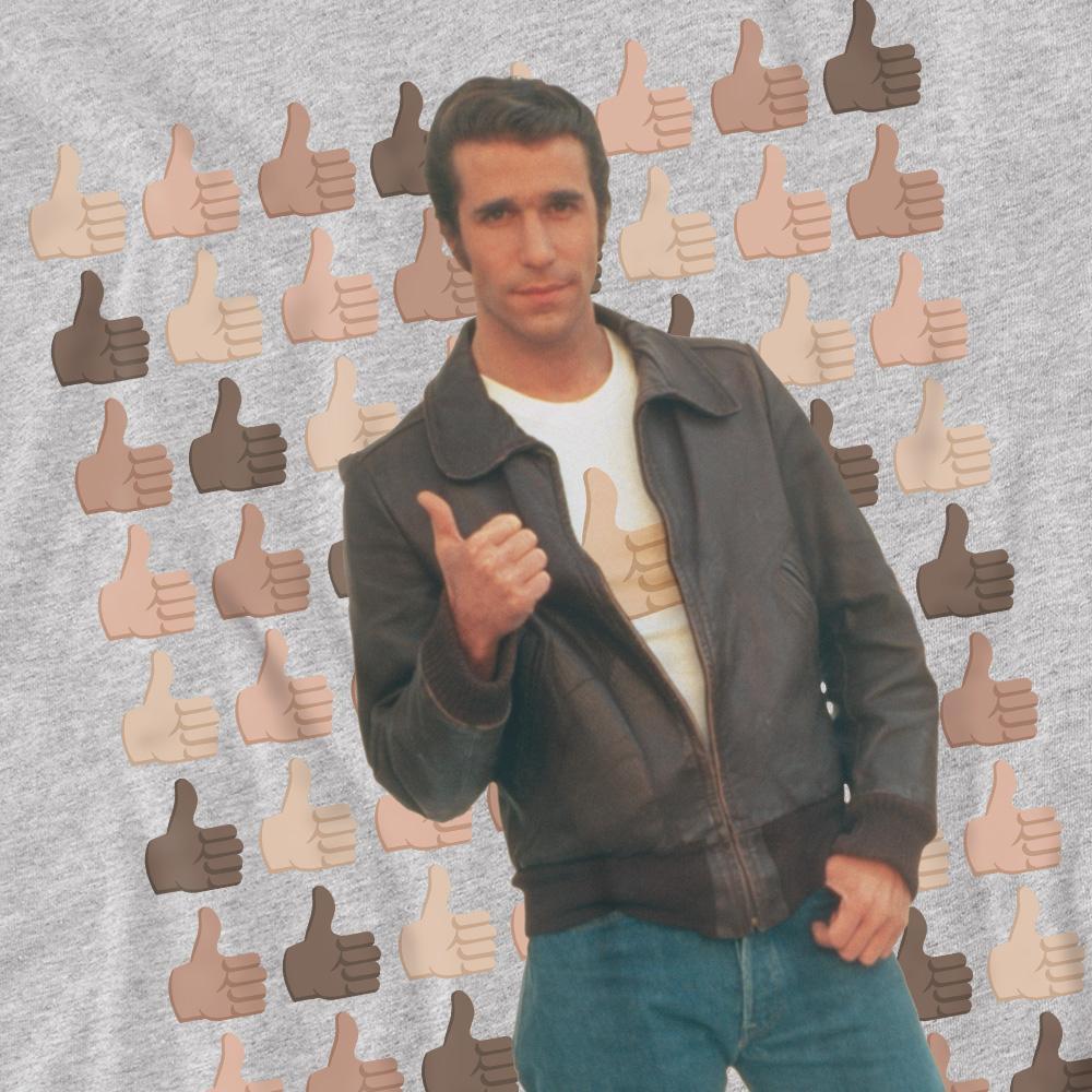 Happy Days Innovator Bedrucktes T-Shirt