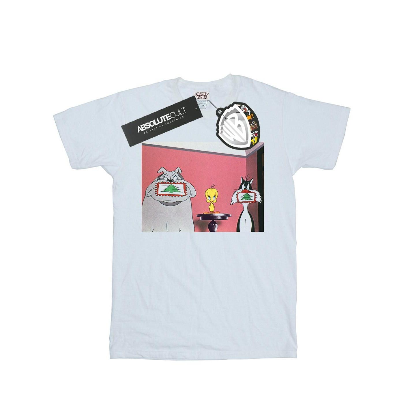 LOONEY TUNES Tweety Pie Christmas T-Shirt