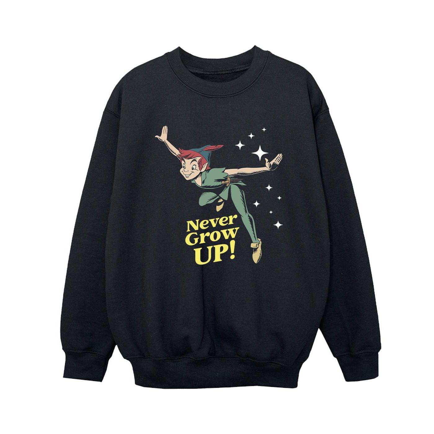 Disney Never Grow Up Sweatshirt