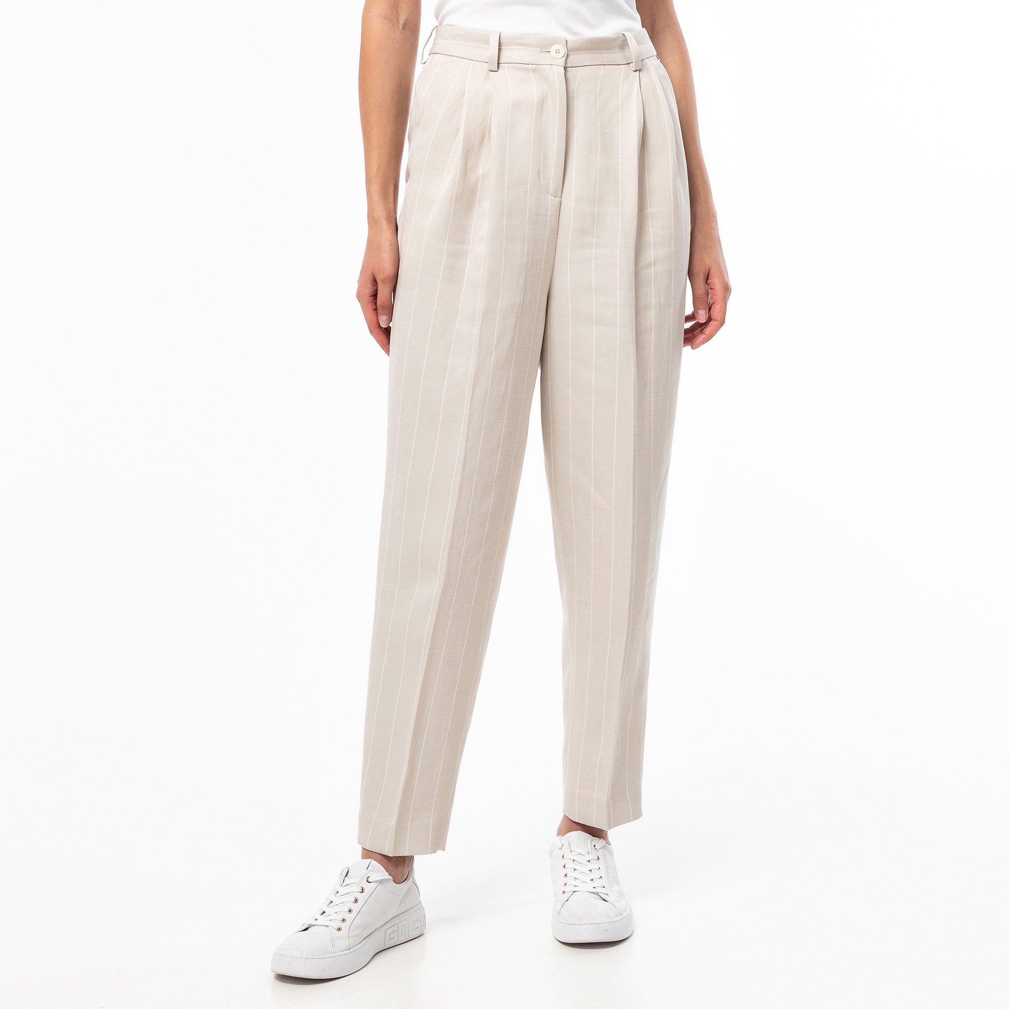 TOMMY HILFIGER Gestreifte Hose mit schmal zulaufendem Bein