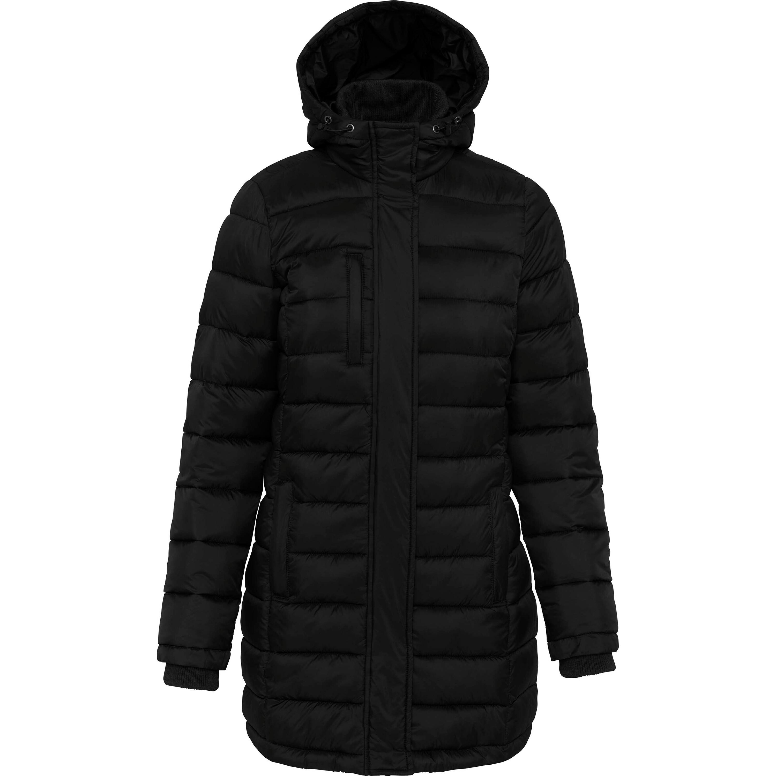 Kariban leichte damen-parka mit kapuze
