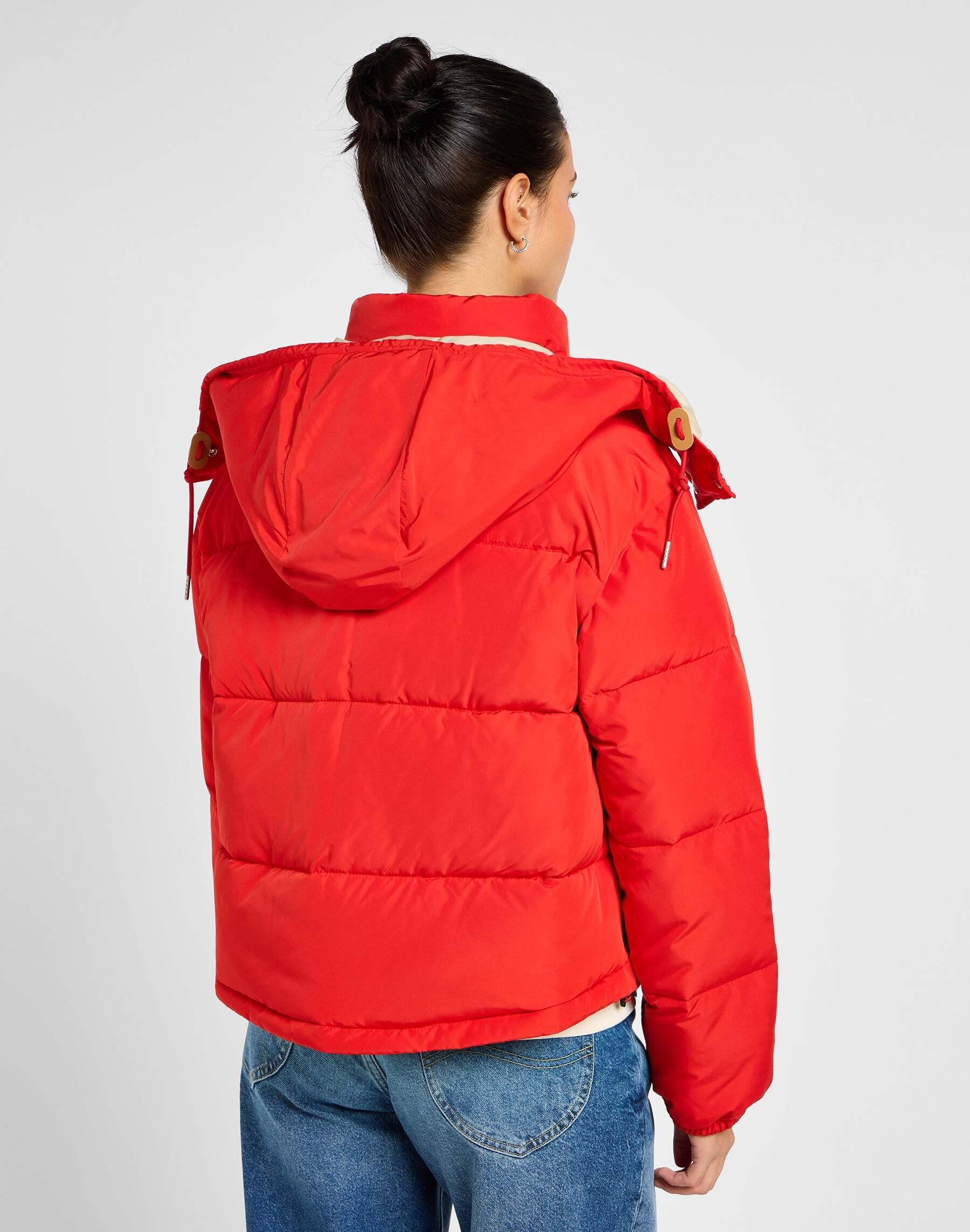 Lee Steppjacke Hooded Short Puffer