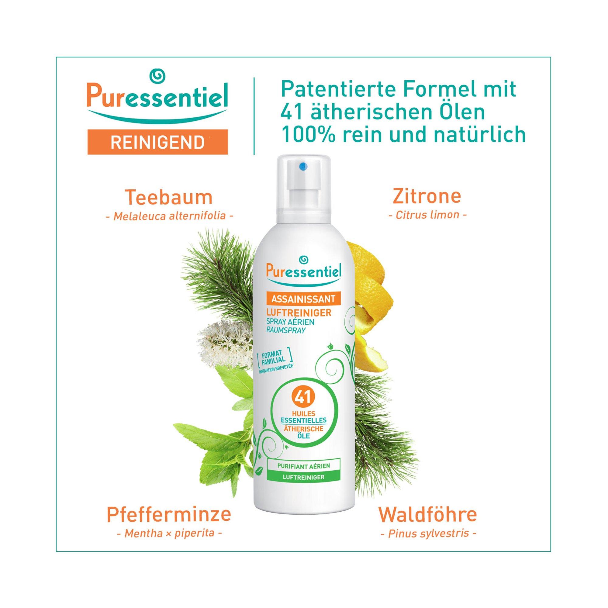 Puressentiel RAUMSPRAY 41 AETH.OELE Luftreiniger Raumspray Mit 41 ätherischen Ölen