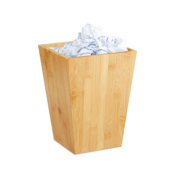 Northix Papierkorb aus Bambus
