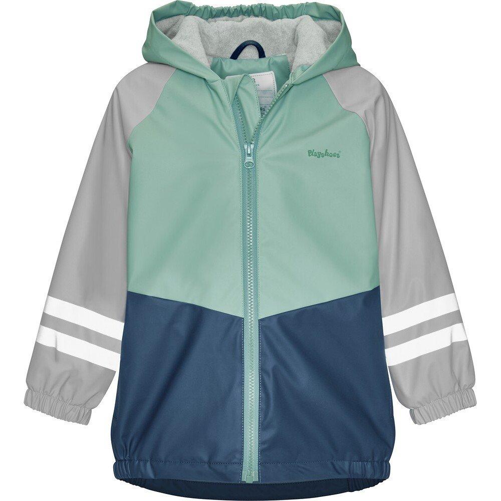 Playshoes wasserdichte jacke mit fleecefutter, baby, jungen