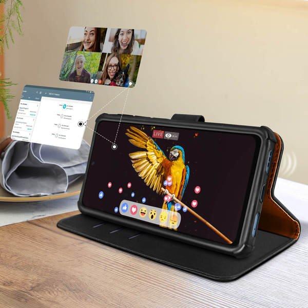 Avizar Hülle 5.2 - 5.5'' Smartphones Schwarz