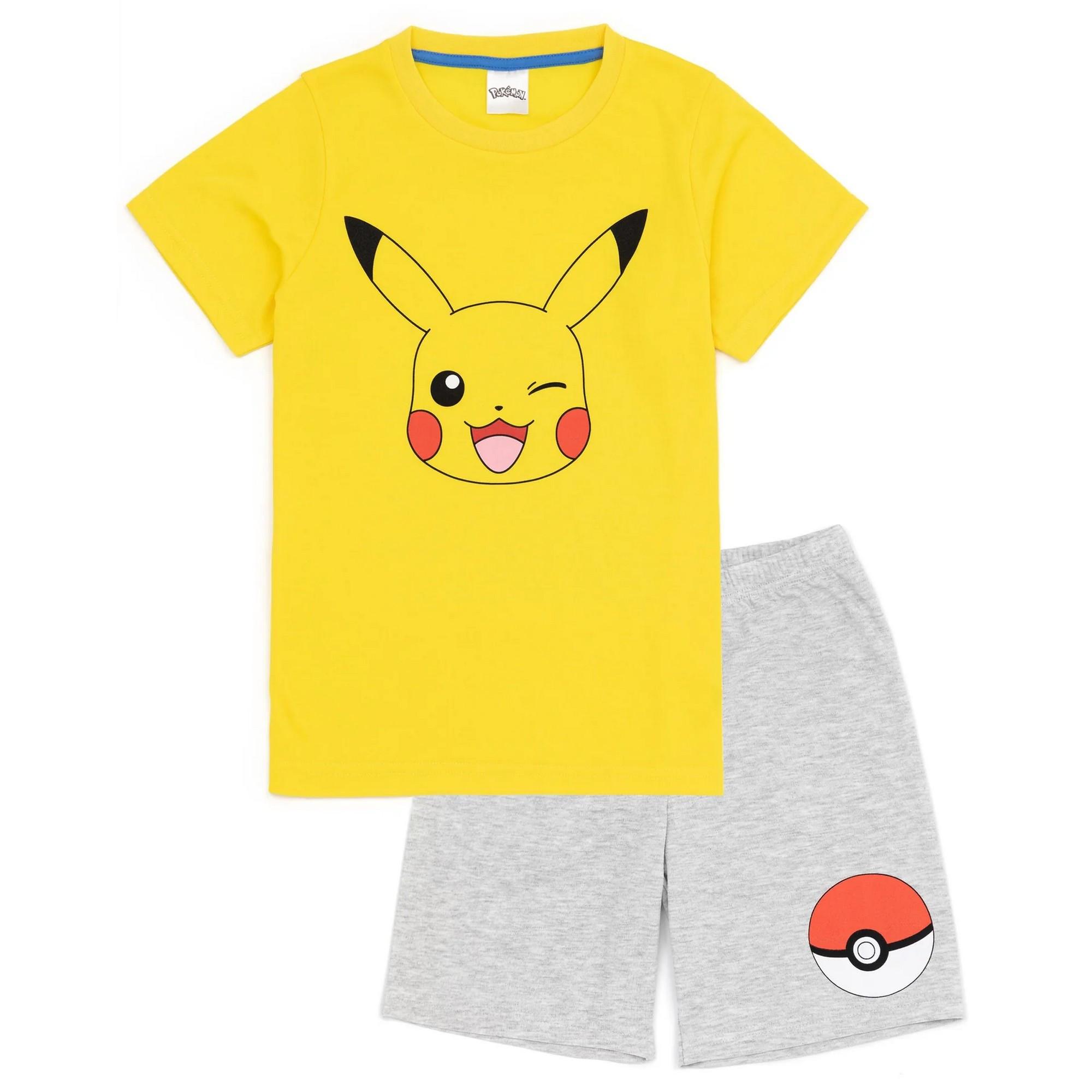 Pokémon Schlafanzug mit Shorts  (2erPack)