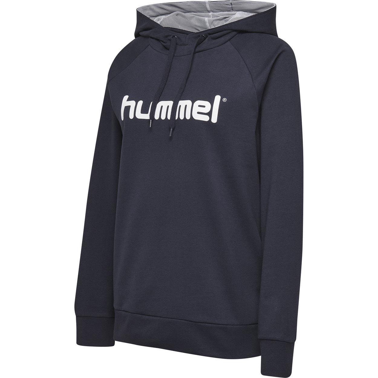 Hummel damen-hoodie cotton logo