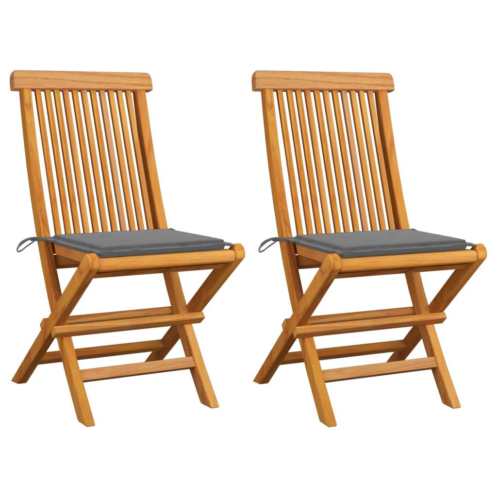 VidaXL Gartenstuhl teak