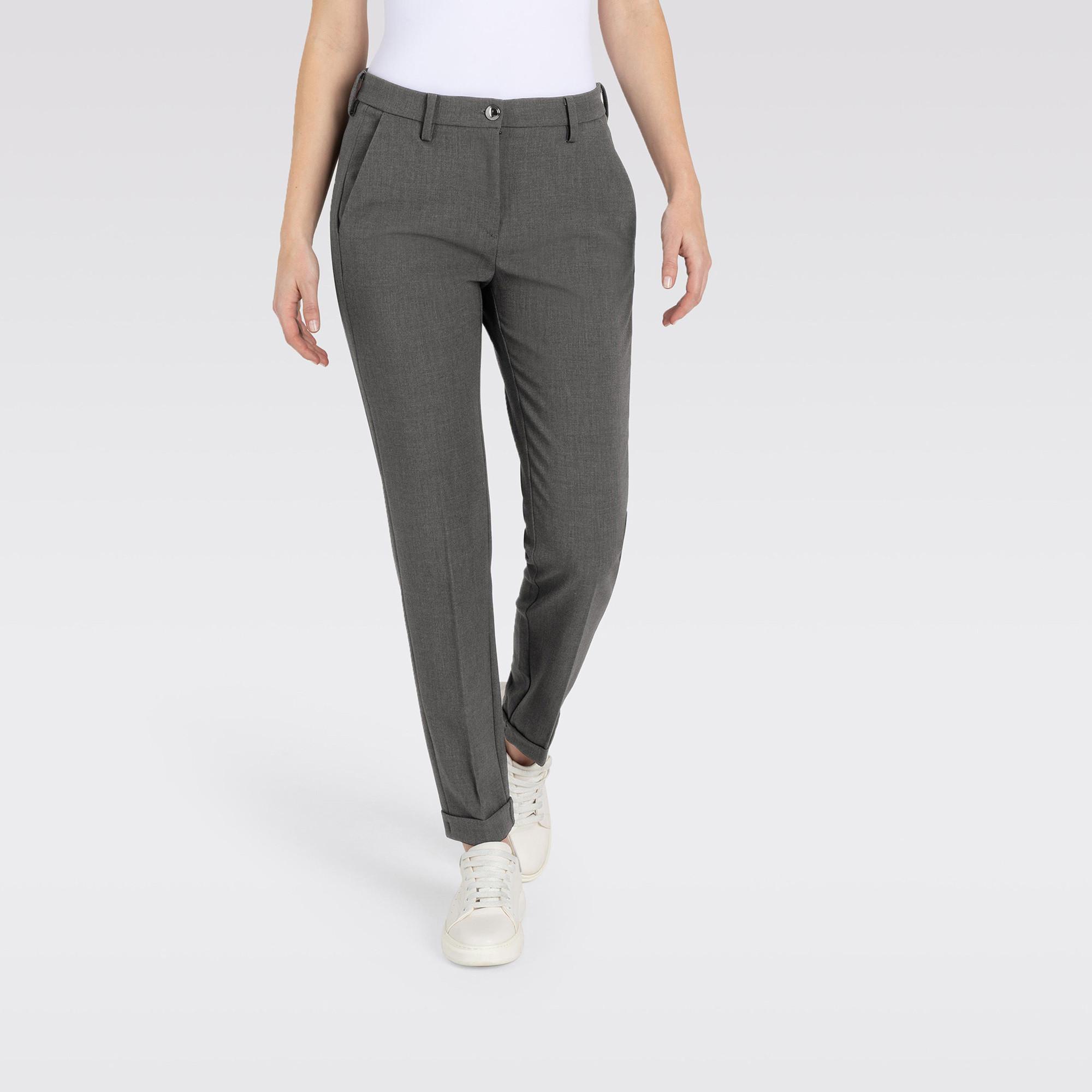 MAC Chino Turn Up Slim Fit Knöchellange Hose
