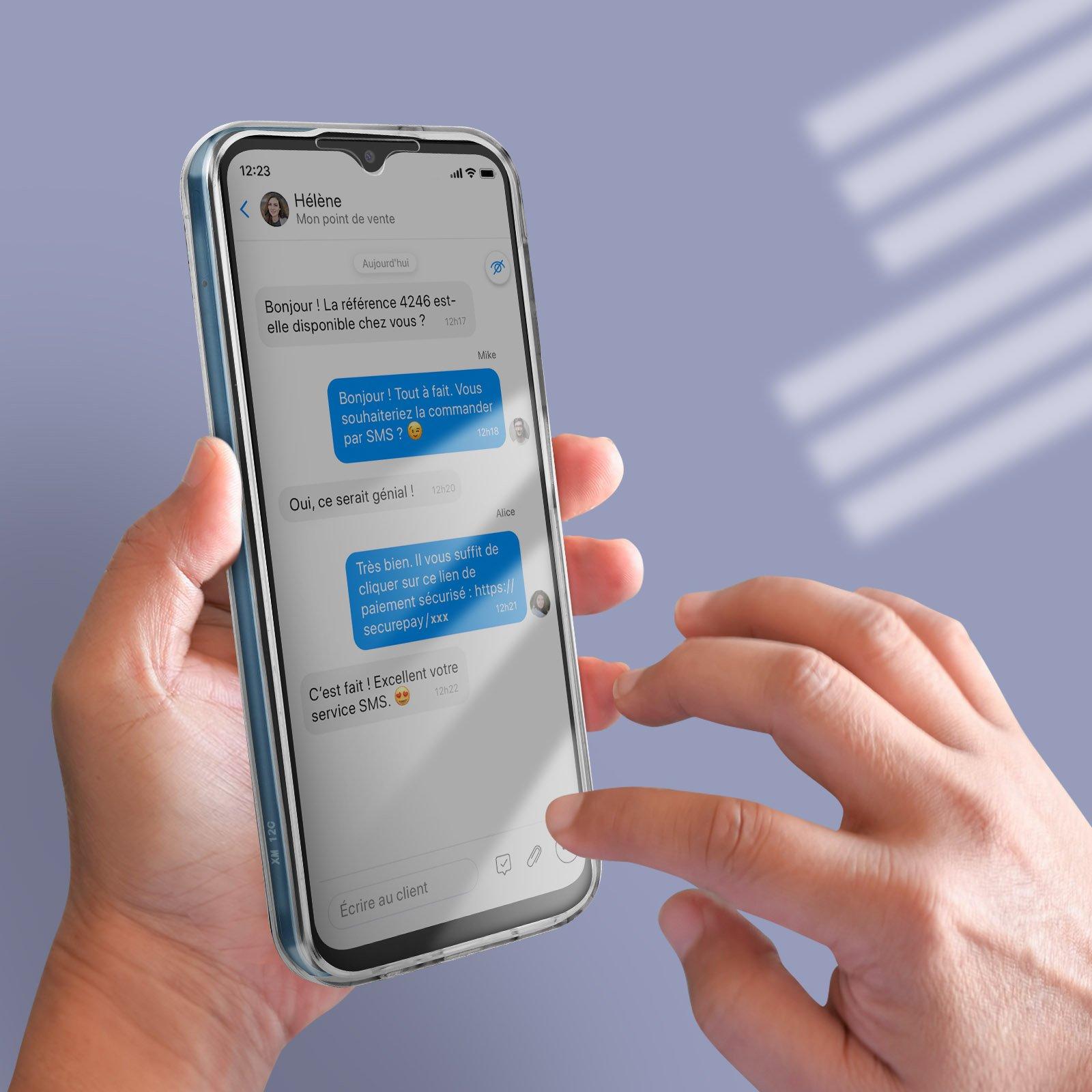 Avizar Full Case Xiaomi Redmi 12C Transparent