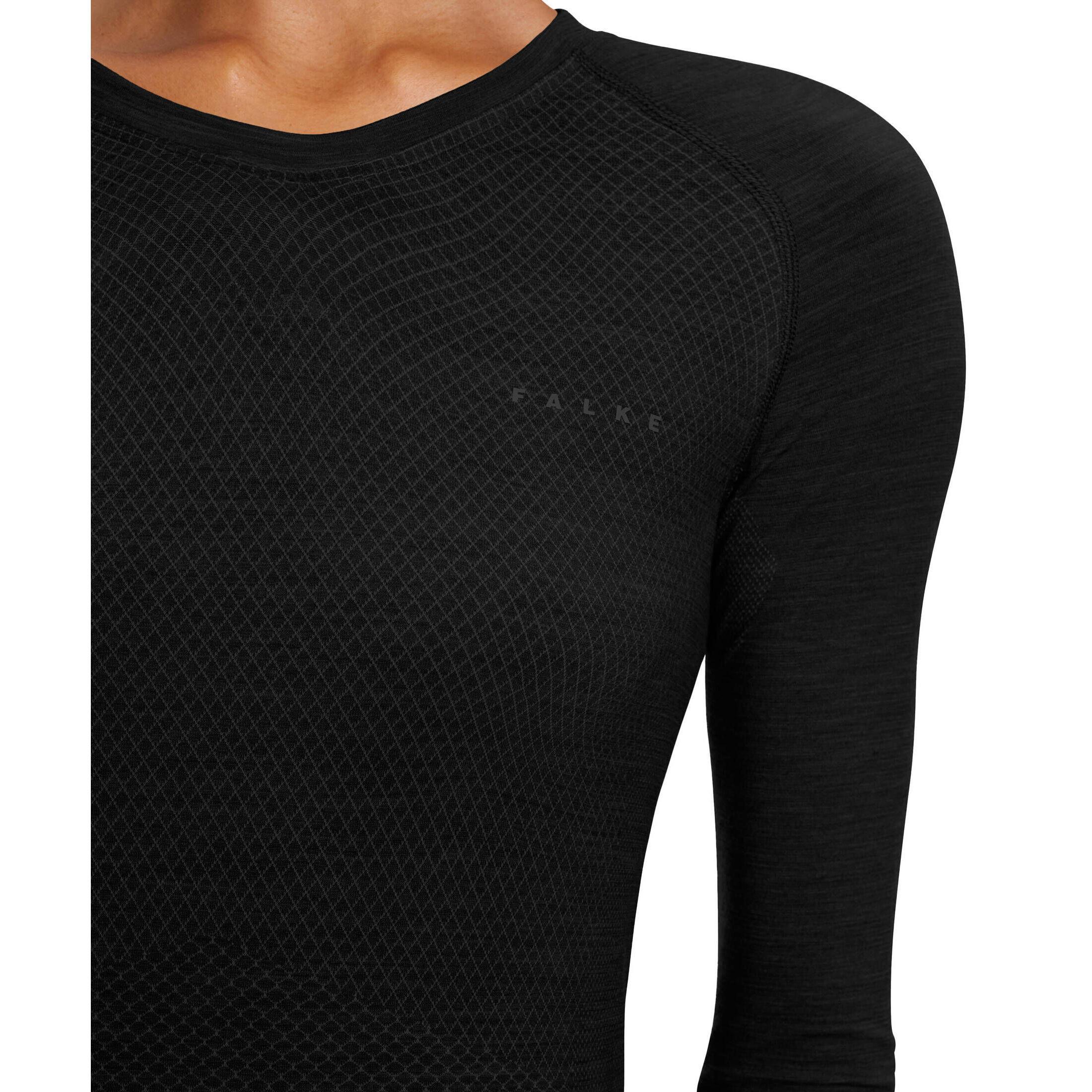 FALKE Langarmshirt Wool-Tech Light
