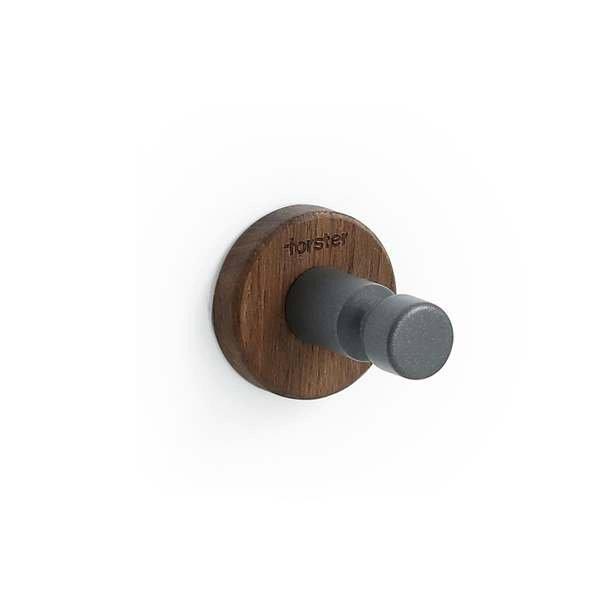 Forster Home Magnetischer Haken Rund Walnuss