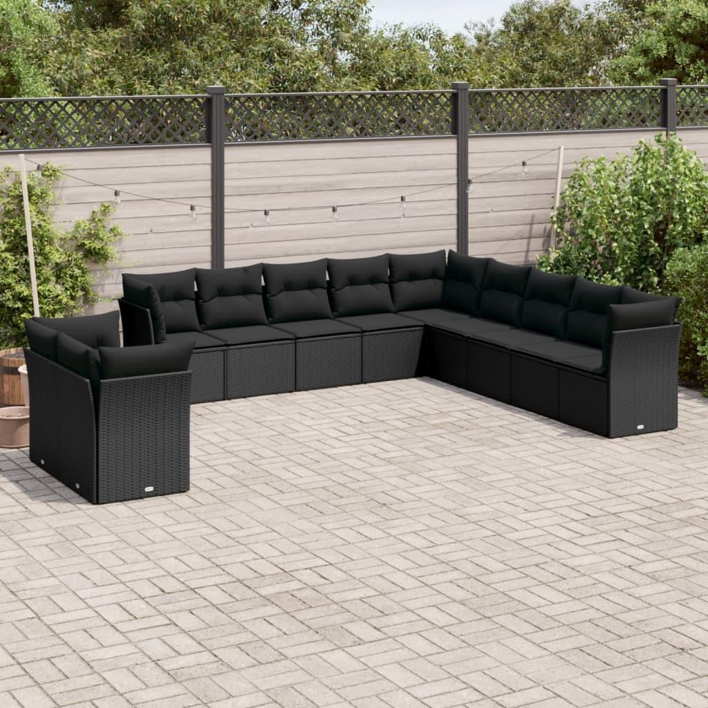 VidaXL Garten sofagarnitur poly-rattan