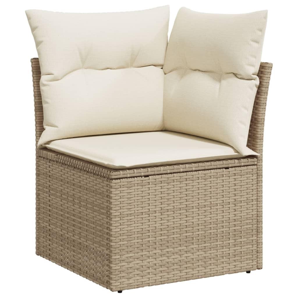 VidaXL Garten sofagarnitur poly-rattan