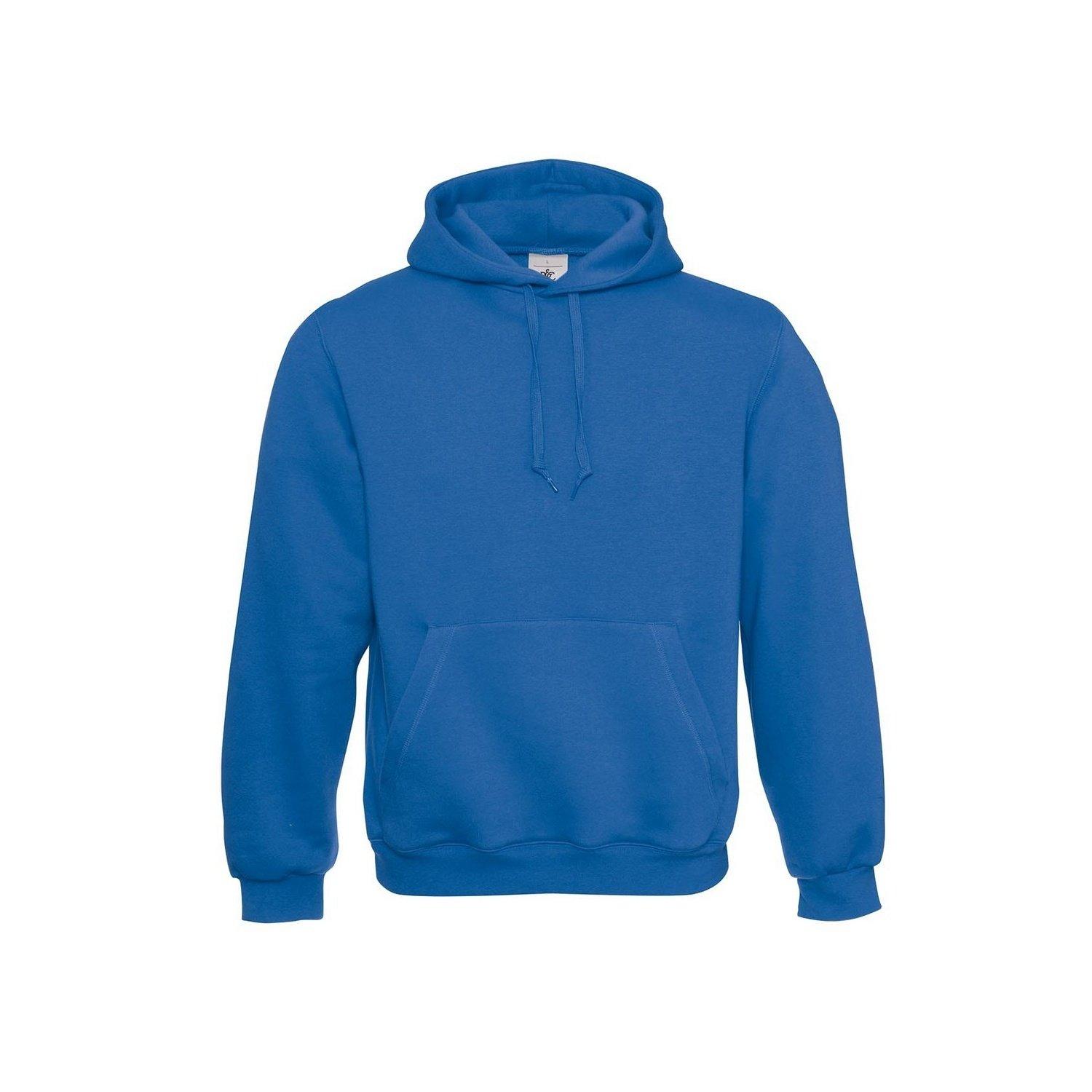 B and C B&C Kapuzen Pullover Unifarben