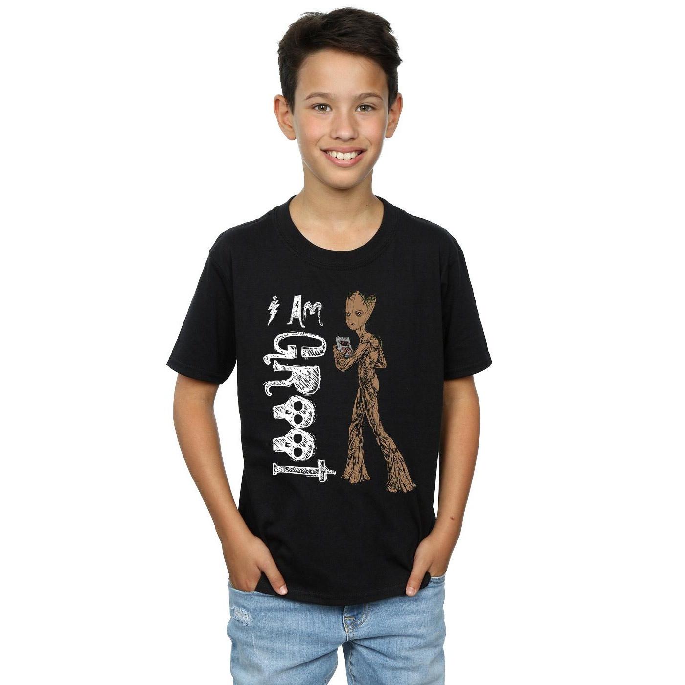 MARVEL Avengers Infinity War I Am Teenage Groot TShirt