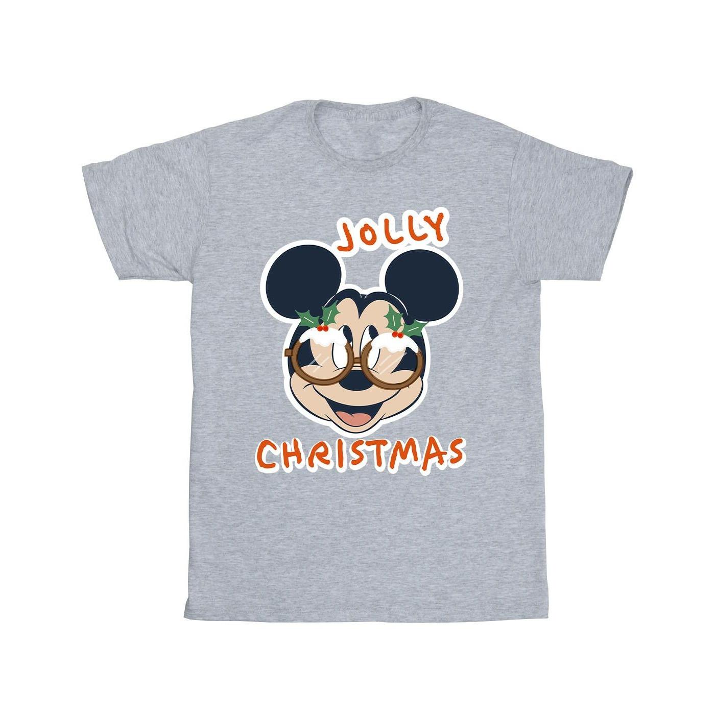 Disney Jolly Christmas Mickey Mouse Regular Fit T-Shirt