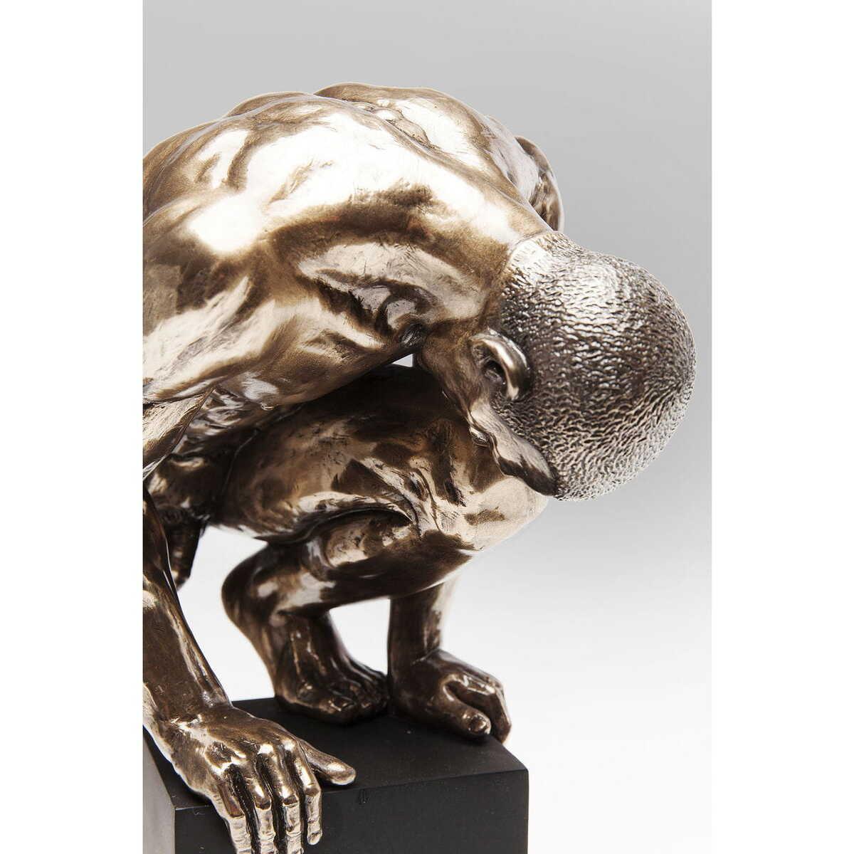KARE Design Deko Objekt Nude Man Stand Bronze 35cm