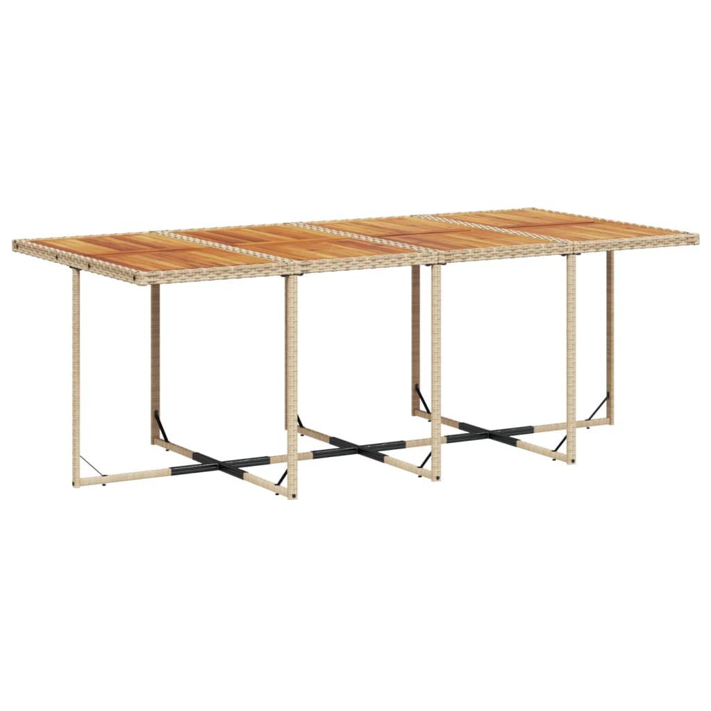 VidaXL Garten essgruppe poly-rattan