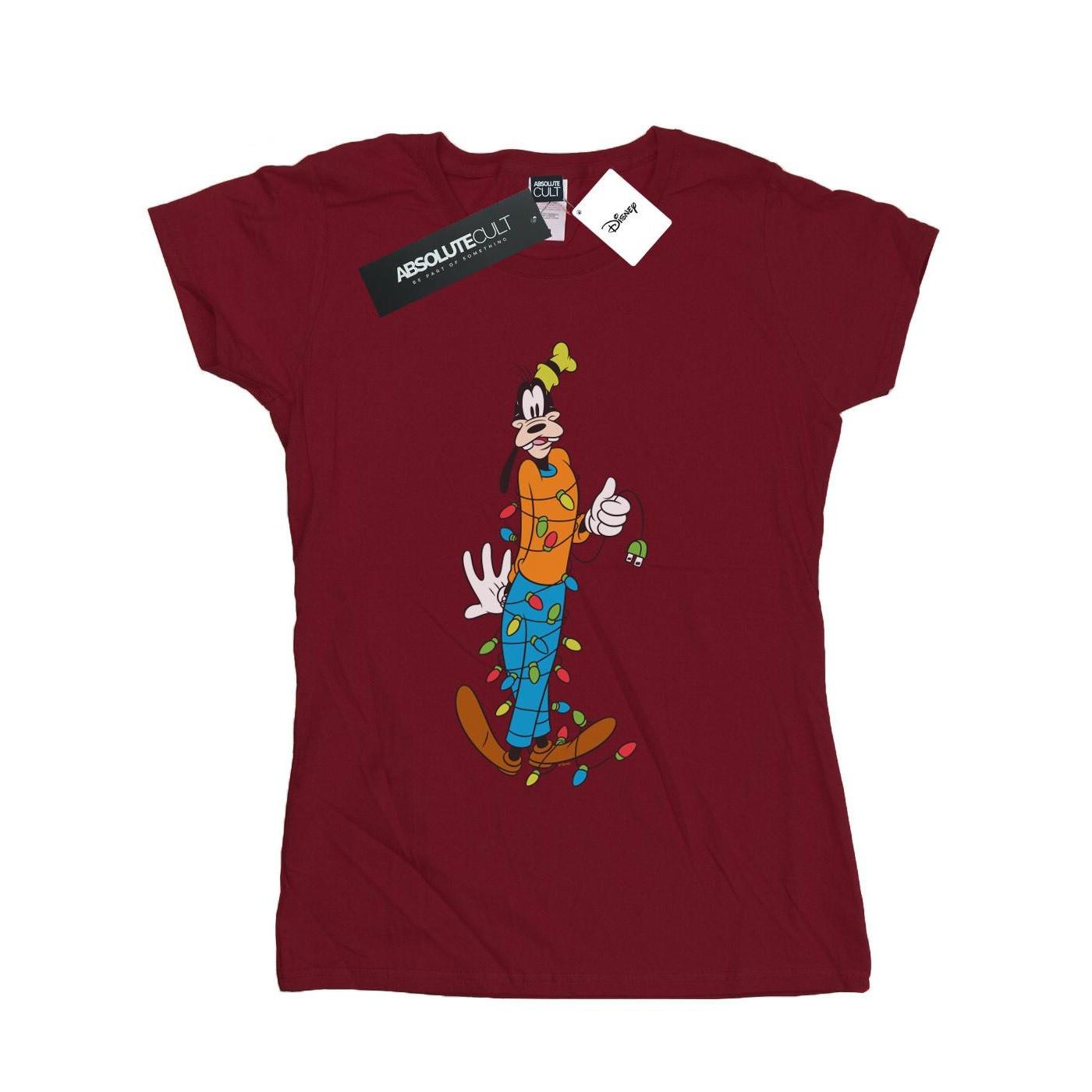 Disney Goofy Christmas Lights T-Shirt