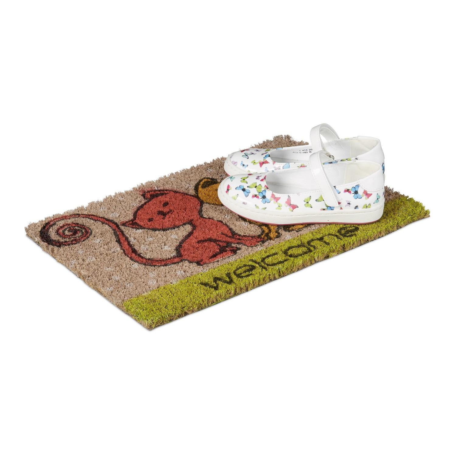 Northix Fußmatte Kindermotiv