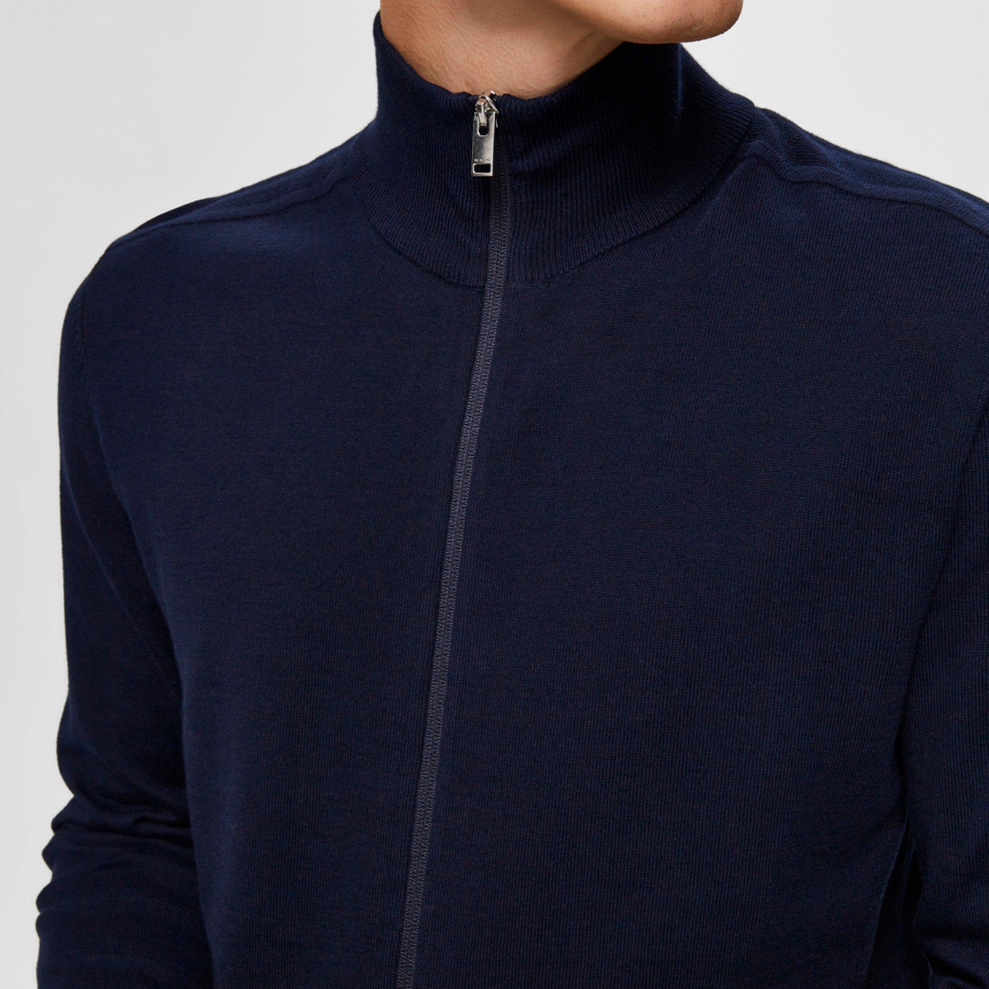 SELECTED BERG CARDGIAN Zip Pullover